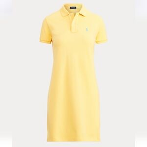 Polo Ralph Lauren Cotton The Mesh Mini Polo Shirt Dress